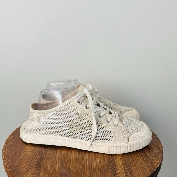 Tretorn White Tournament Sneaker Womens Size 8.5 - Picture 4 of 11